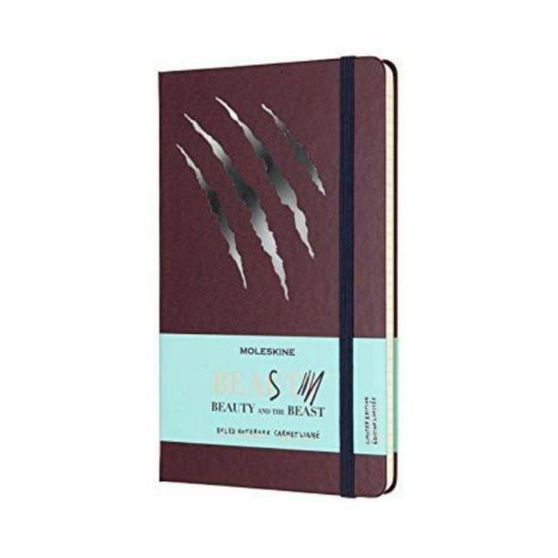 

Moleskine Ruled Notebook The Beast - Limited Edition Beauty and the Beast 774