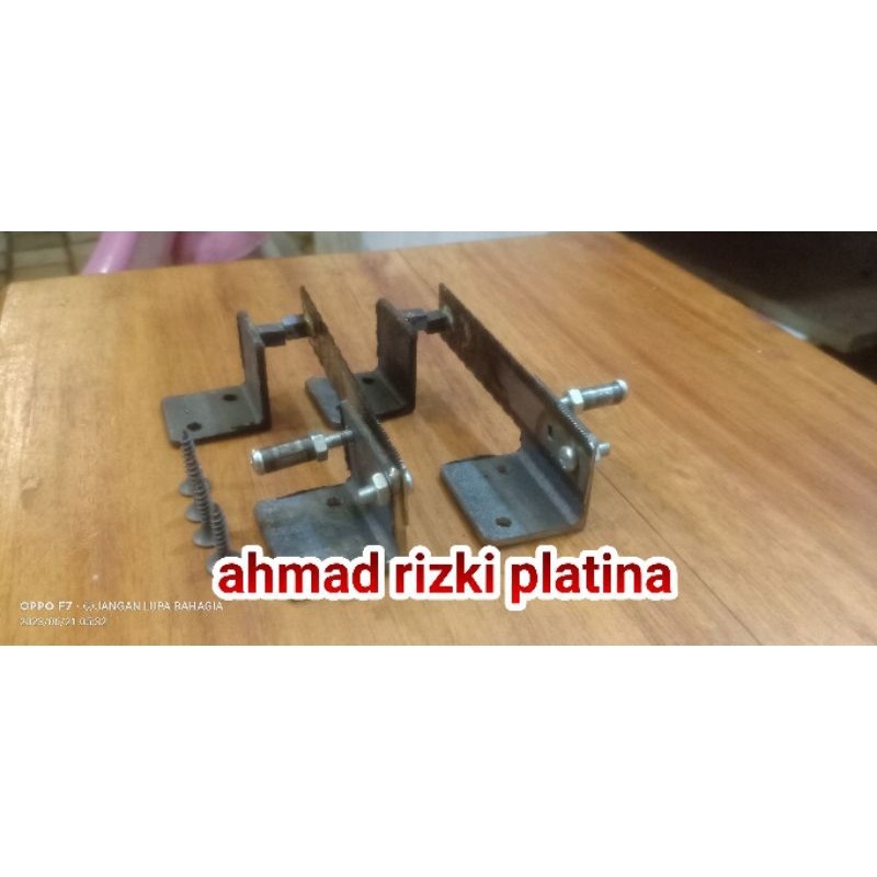 Platina Baja Widia Plus Dudukan Nya Pulset Dengan Setingan Nya/Pelatina Setrum/Platina Baja Widia