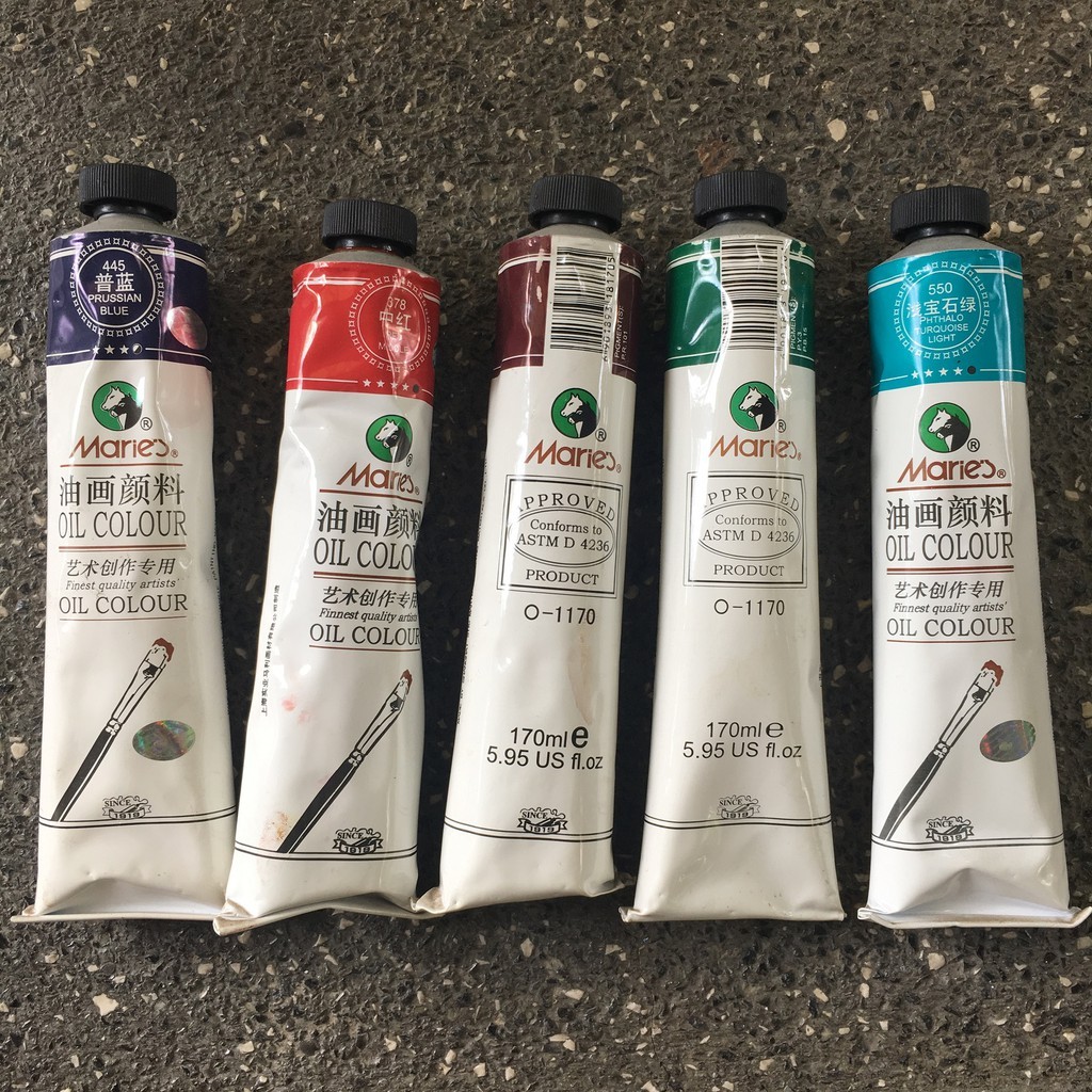 

Cat Minyak Maries Oil Colour 170 ml