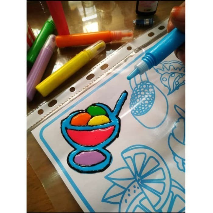 

3D Instant Sticky Art - DIY Painting Gel