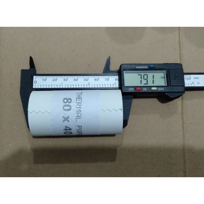 

Kertas thermal 80 x 40mm 80x40 cetak resi struk kasir 10 roll