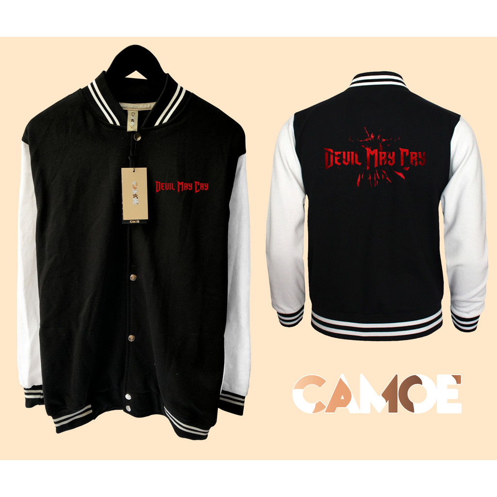 Jaket Baseball Varsity Gaming Devil May Cry Dante