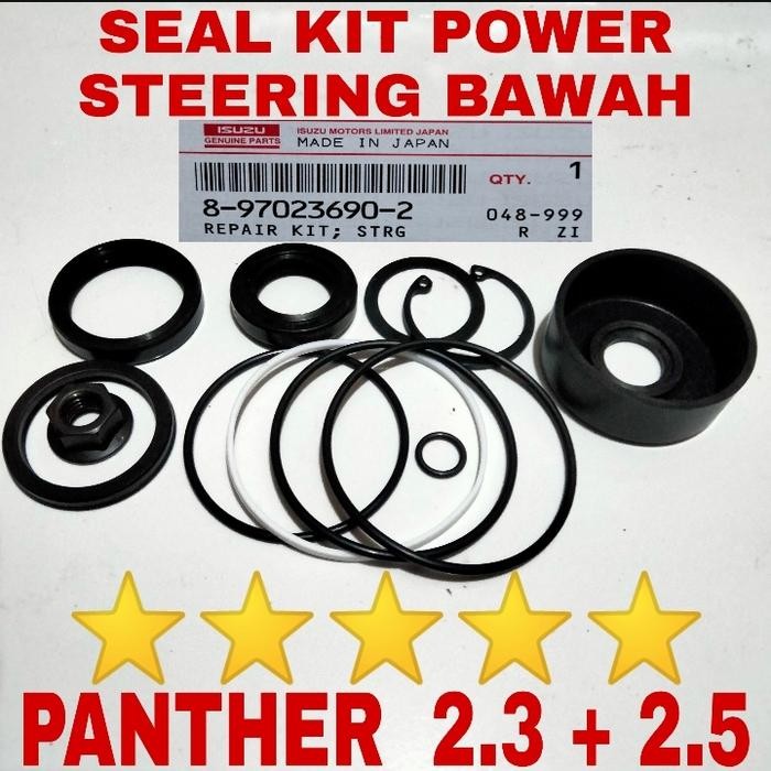 Seal Kit Worm / Borem Power Steering Panther Lama 2.3 / 2.5 / Pick Up