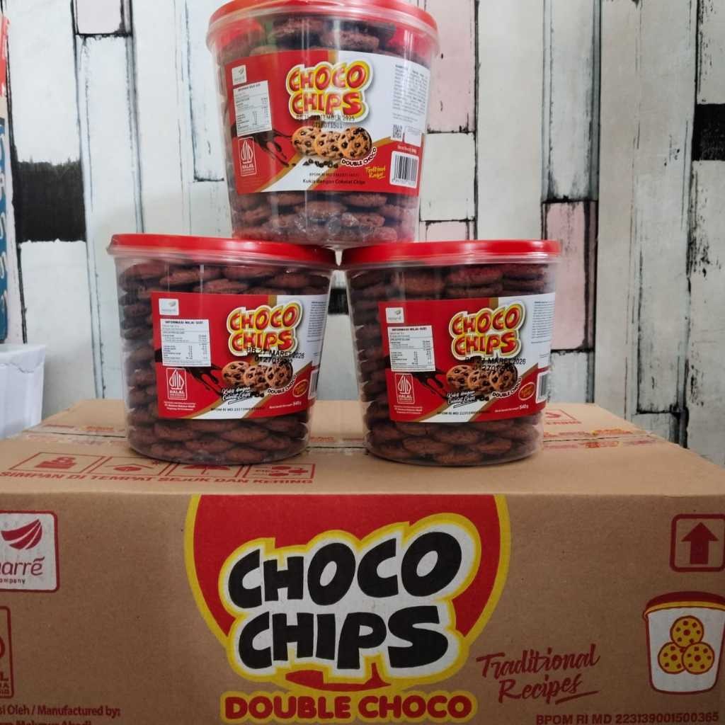 

WHYN!! Kue Choco Chips Double Coklat Kemasan Toples 540gr