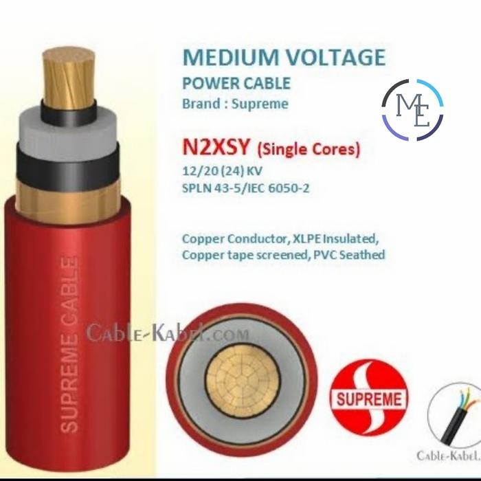 Kabel N2Xsy 1X70Mm Supreme Kabel Tm 12/20Kv
