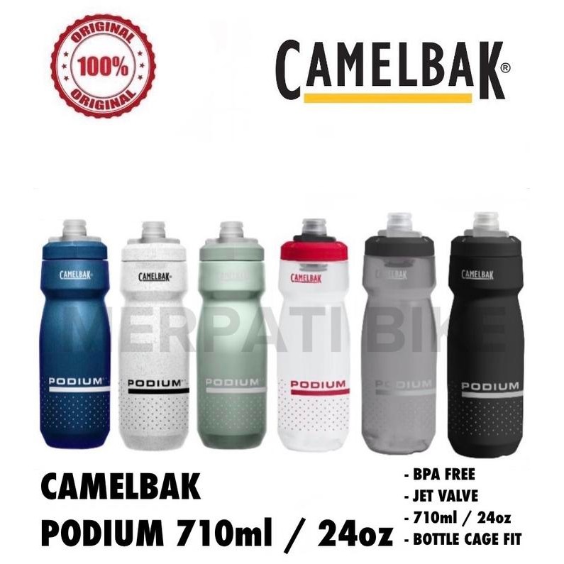 PREMIUM Bidon Botol Minum Sepeda Camelbak Podium 710ml
