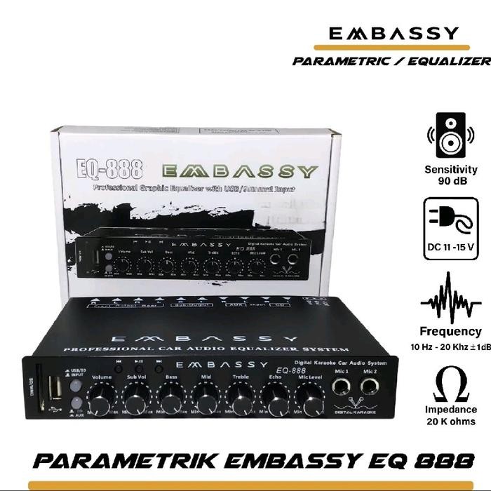 PREMIUM PARAMETRIK AUDIO EMBASSY EQ 888