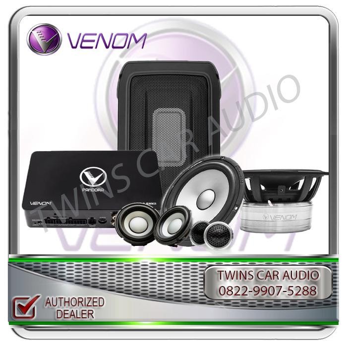PREMIUM PAKET AUDIO MOBIL VENOM 3WAY SOUND QUALITY / PAKET VENOM INFERNO