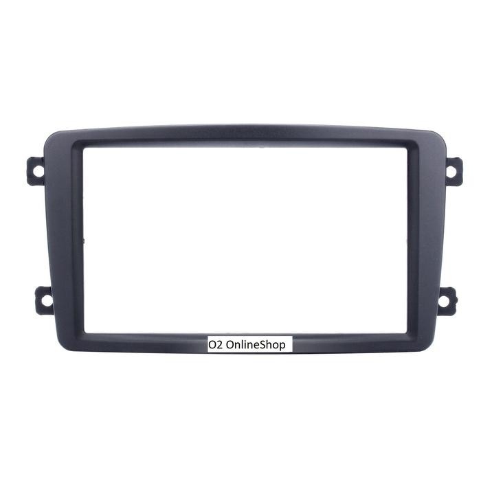 PREMIUM Panel W203 headunit double din frame audio mercy w203 2002 2004