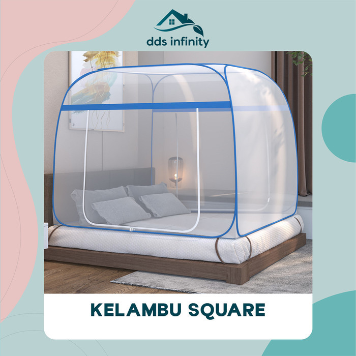 PREMIUM Kelambu Tidur Kelambu Lipat Anti Nyamuk Kelambu Lipat Kelambu Kotak