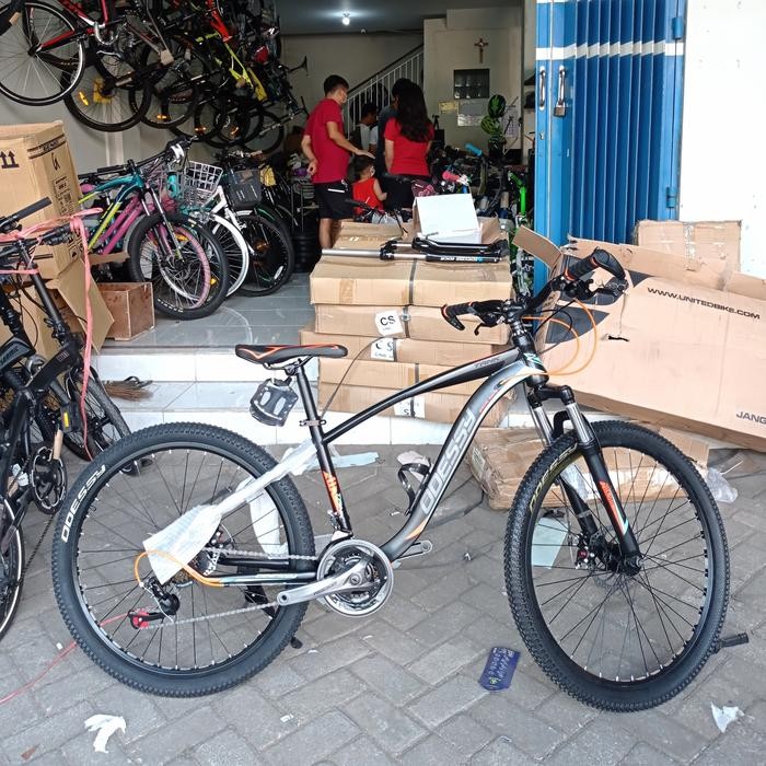 PREMIUM Sepeda 26 Odessy Tank include Rak Botol