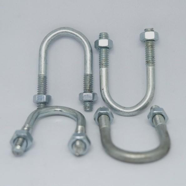 PREMIUM U Bolt M6 1/4 X 1" Galvanis / Klem U 1 Inch (25 MM)