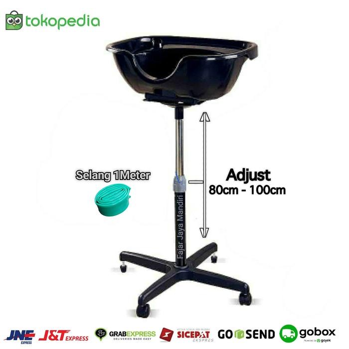PREMIUM Washbak keramas portable/Wastafel tempat cuci rambut salon plastik