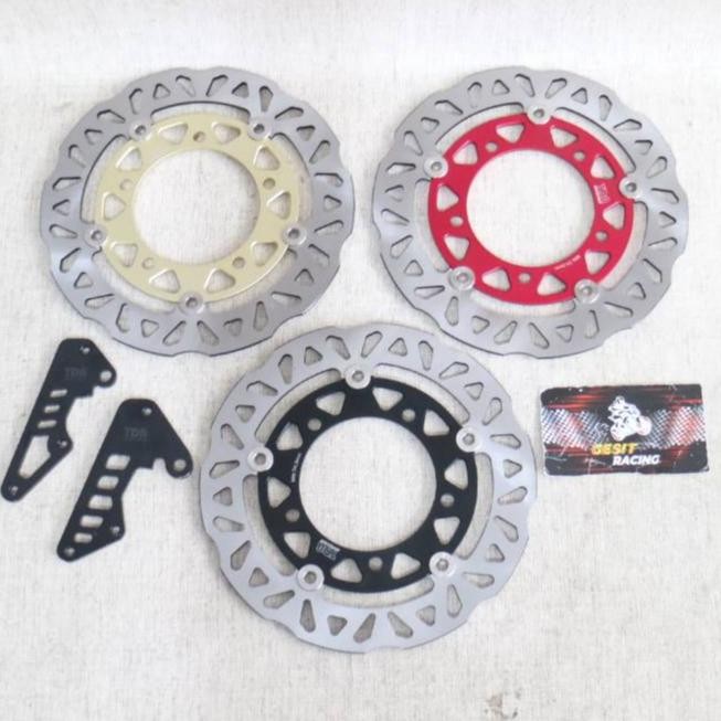 PREMIUM Piringan Cakram Floating TDR PCX 160 ABS CBS Depan 260mm+braket TDR
