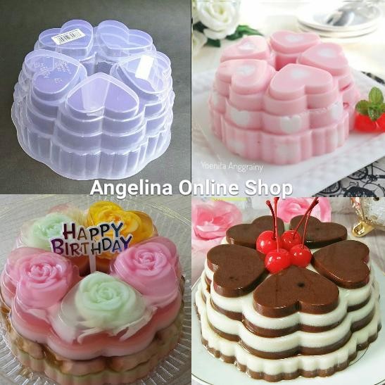 PREMIUM Cetakan Agar Love Valentine/ Cetakan Puding Love/ Cetakan Karakter