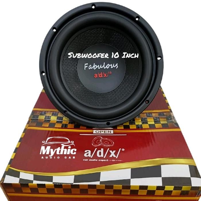 PREMIUM Subwoofer ADX FABULOUS 10 Inch Double Voice Coil Murah Mythic Audio Car
