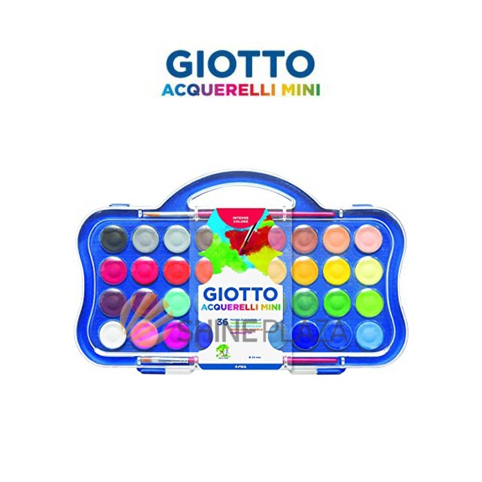 

Giotto Acquerelli Mini Watercolor 36 Warna - Cat Air Giotto Mini 36