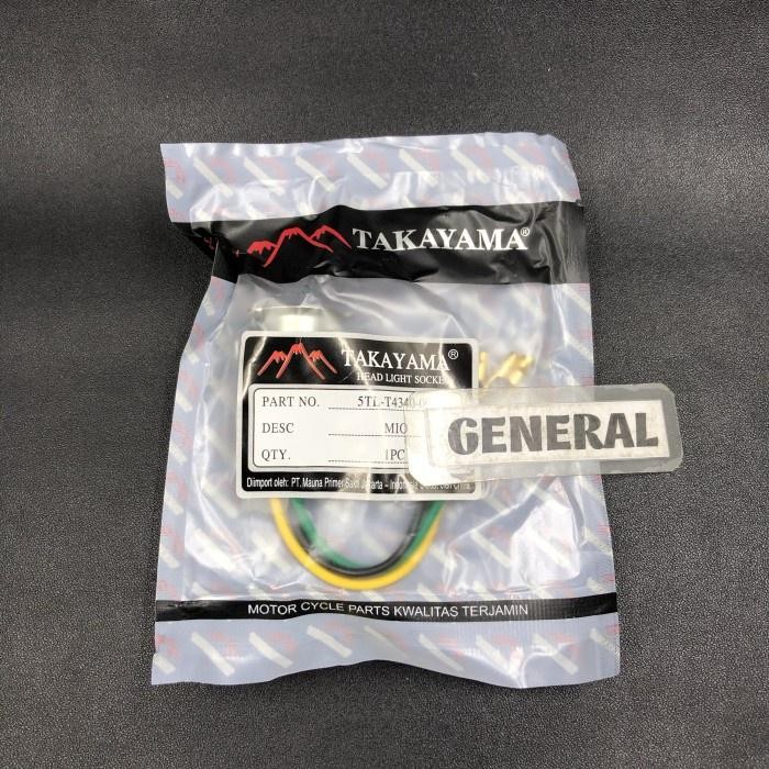 PREMIUM FITTING LAMPU DEPAN MOTOR YAMAHA PITING SOKET TAKAYAMA