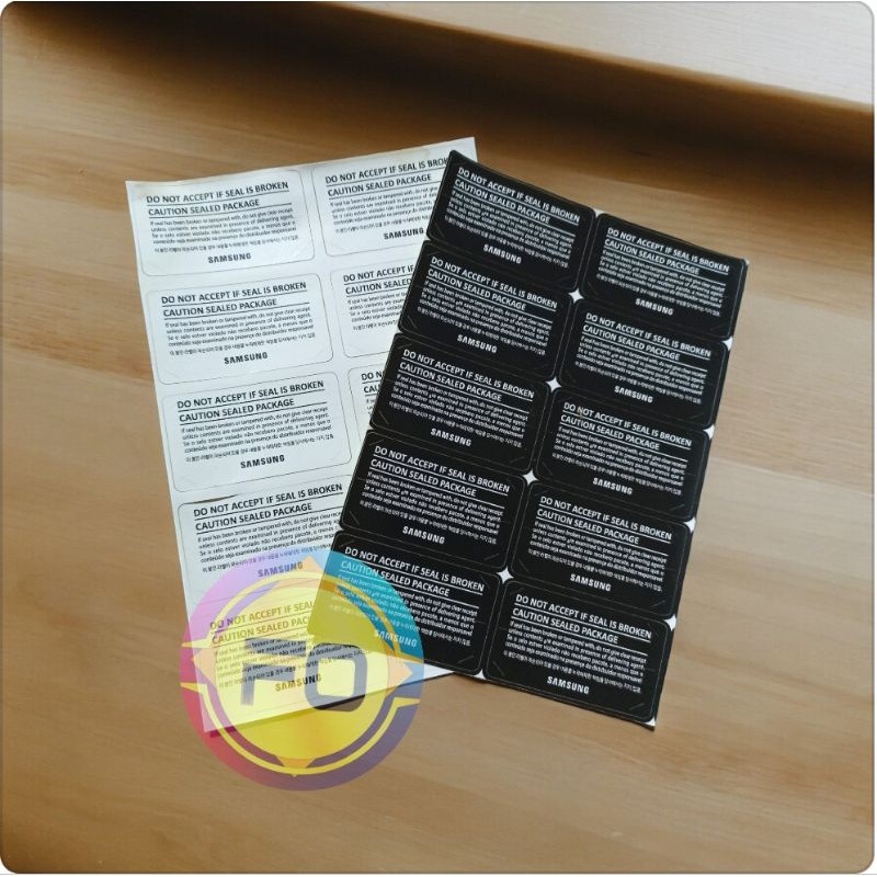 

Stiker Segel SAMSUNG isi 30 PCS Segel SAMSUNG - Siap KIRIM