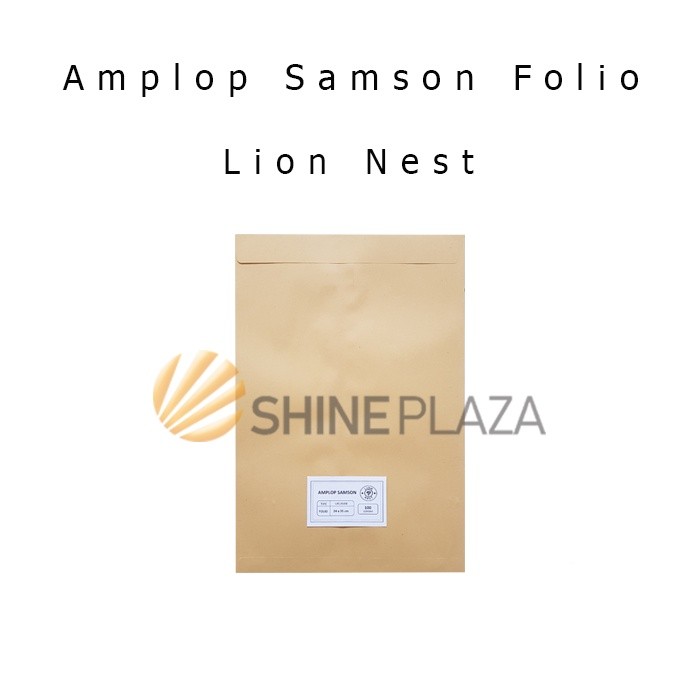 

Amplop Coklat Samson D Folio - Lion Nest - 100 Lembar