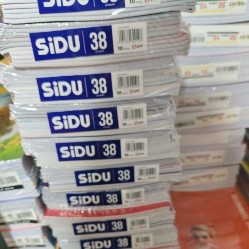 

Buku Tulis SIDU 38 Lembar isi 10 Buku