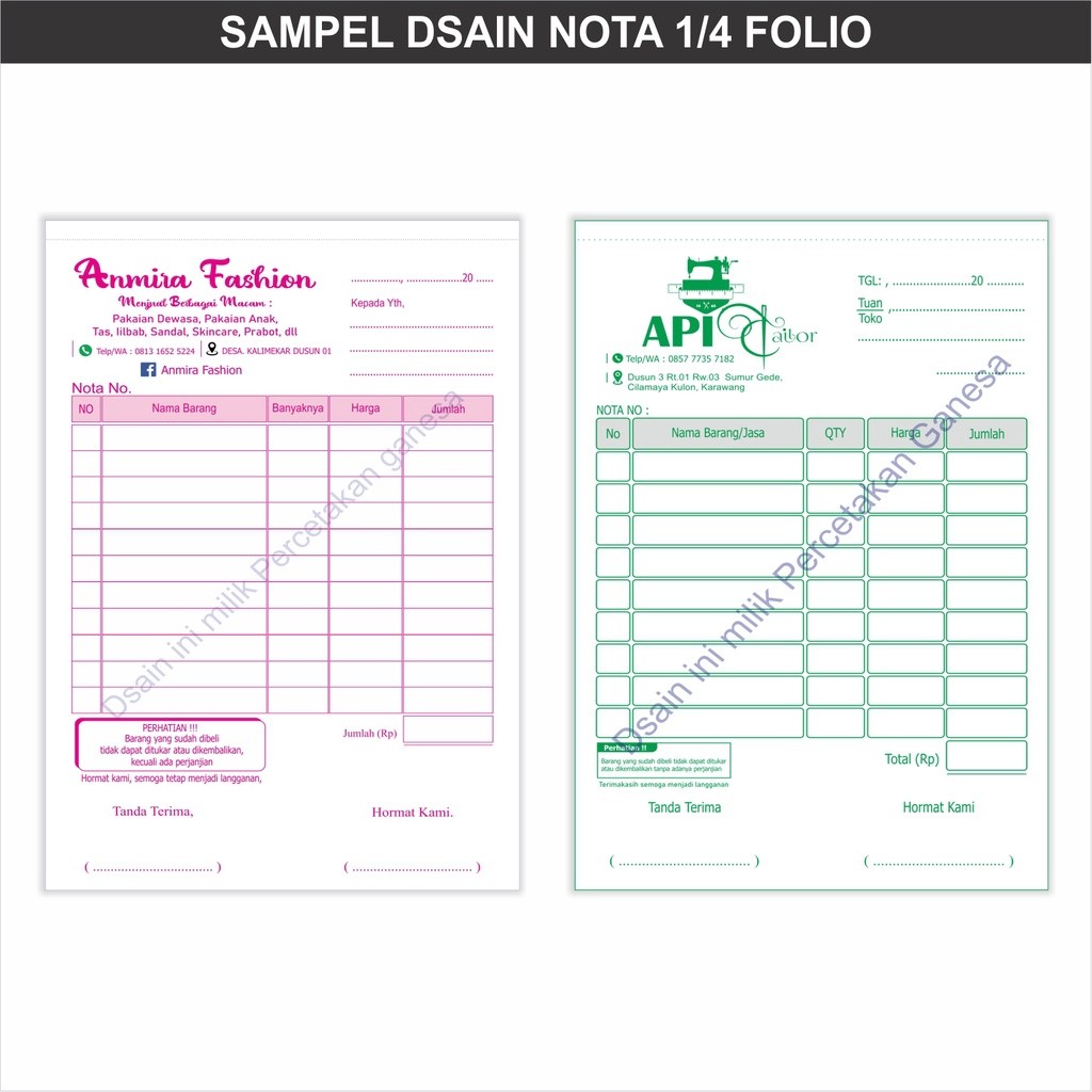 

Cetak Nota Bon Custom Nama Toko Sendiri 1 Play 2 Play 3 Play 1 Rim