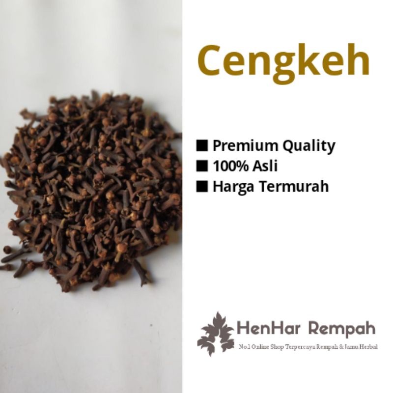 

Cengkeh Utuh / Cloves untuk masakan 100 gram