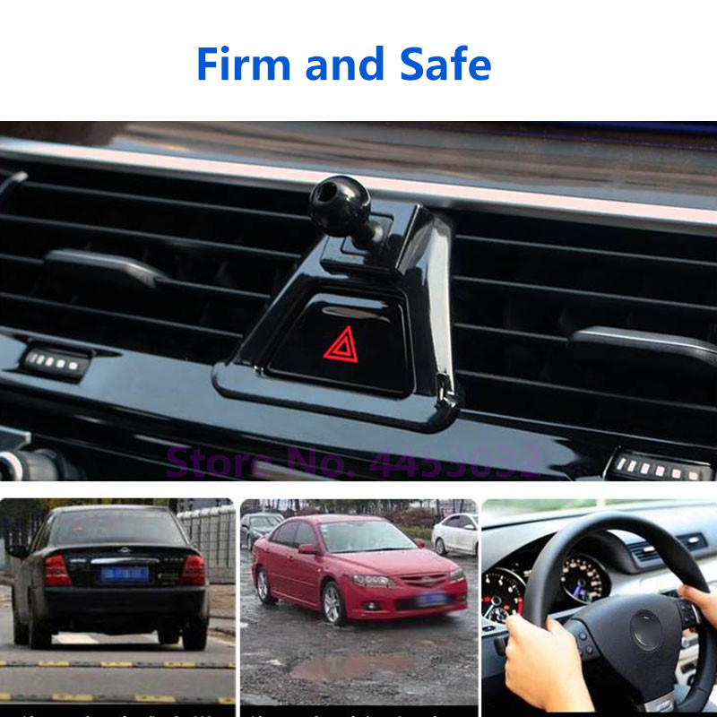 Car Phone Holder Mounts Special For Mazda Cx-5 Cx-8 Cx5 Gps Supporting Fixed Bracket Base 17Mm