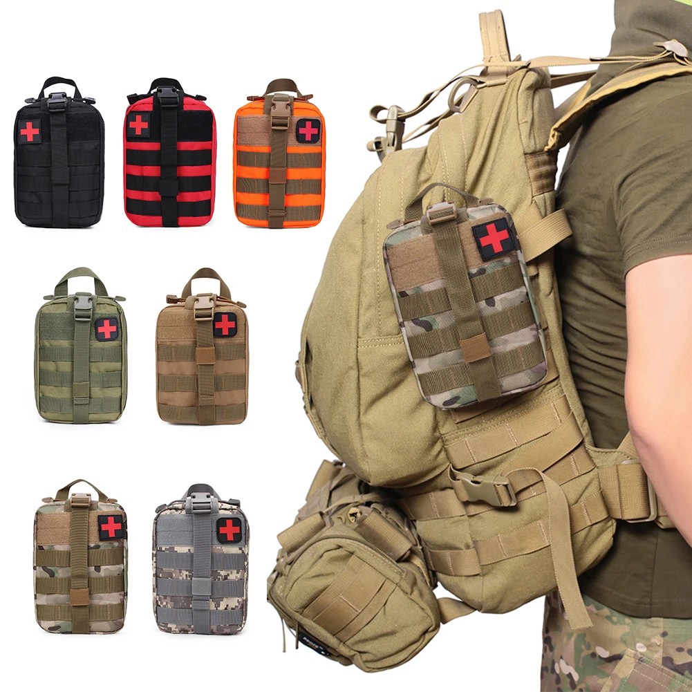 First Aid Kit Camping Tactical Medical Edc Pou  Emergency Survival Kit Outdoor Hunting Medical Bag