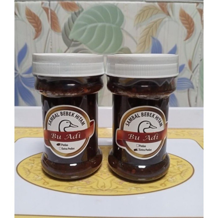 

Sambal Bebek Hitam Bu Adi (Extra Pedas)