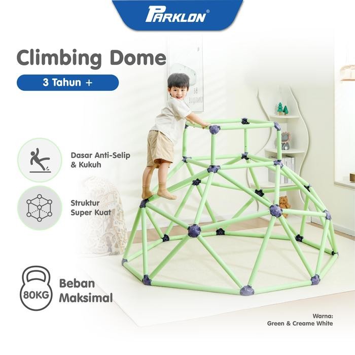 TERLARIS Parklon Climbing Dome Panjatan Anak Brakiasi Anak Monkey Bar Anak Mainan Mendaki Tangga