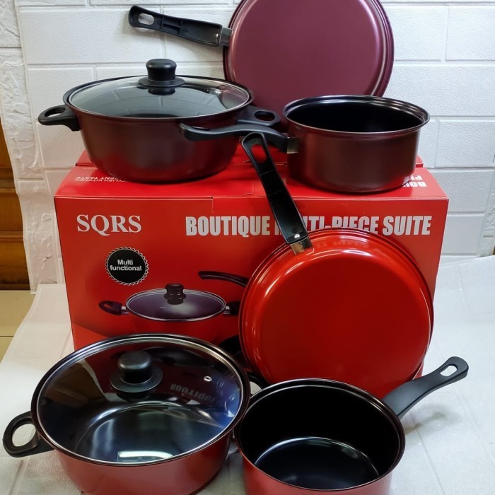 Panci Teflon Wajan 3In1 Panci Set Anti Lengket Panci Set 3In1 #Gratisongkir