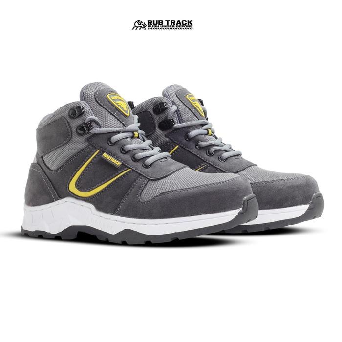 

Terlaris Rubtrack - Turbo V2 High Sepatu Sneakers Safety Shoes Pria Ujung Besi Touring Kerja Outdoor
