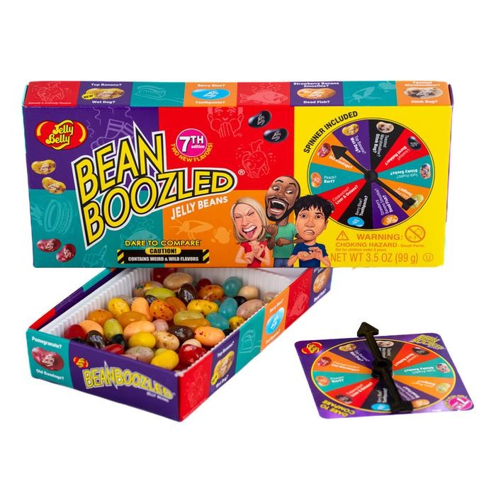

BEAN BOOZLED SPINNER JELLY BEANS CANDY 7TH 100GR