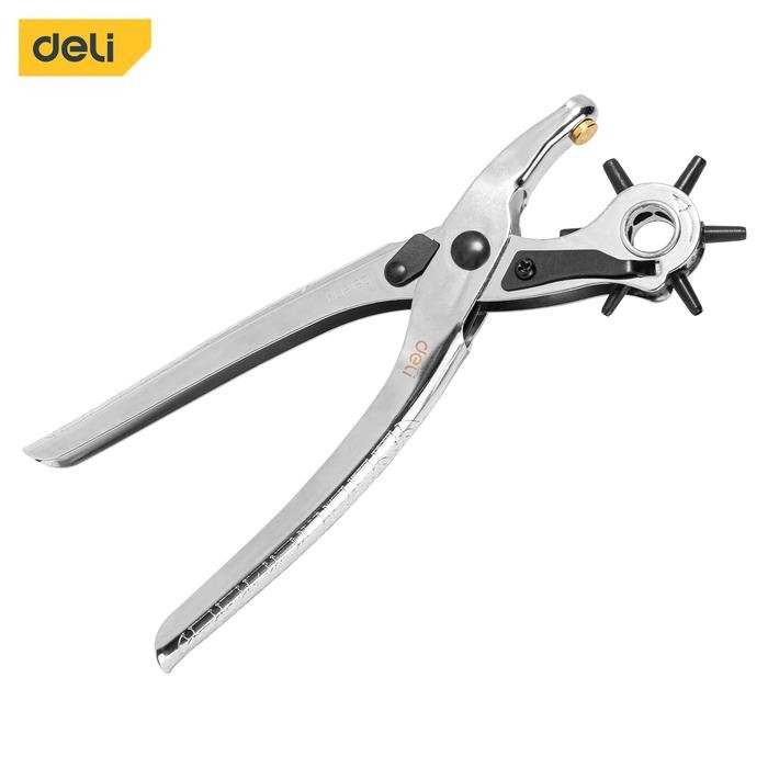 

No Na - Deli Hole Puncher / Tang Pembolong Pelubang Sabuk Gesper Kulit Dl1919C