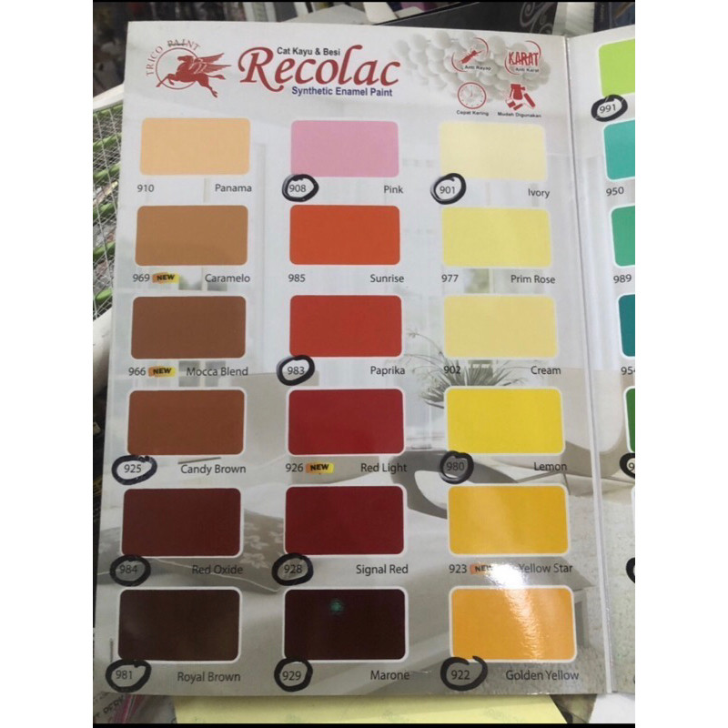 

Cat Minyak Kayu Dan Besi RECOLAC Kuda Terbang