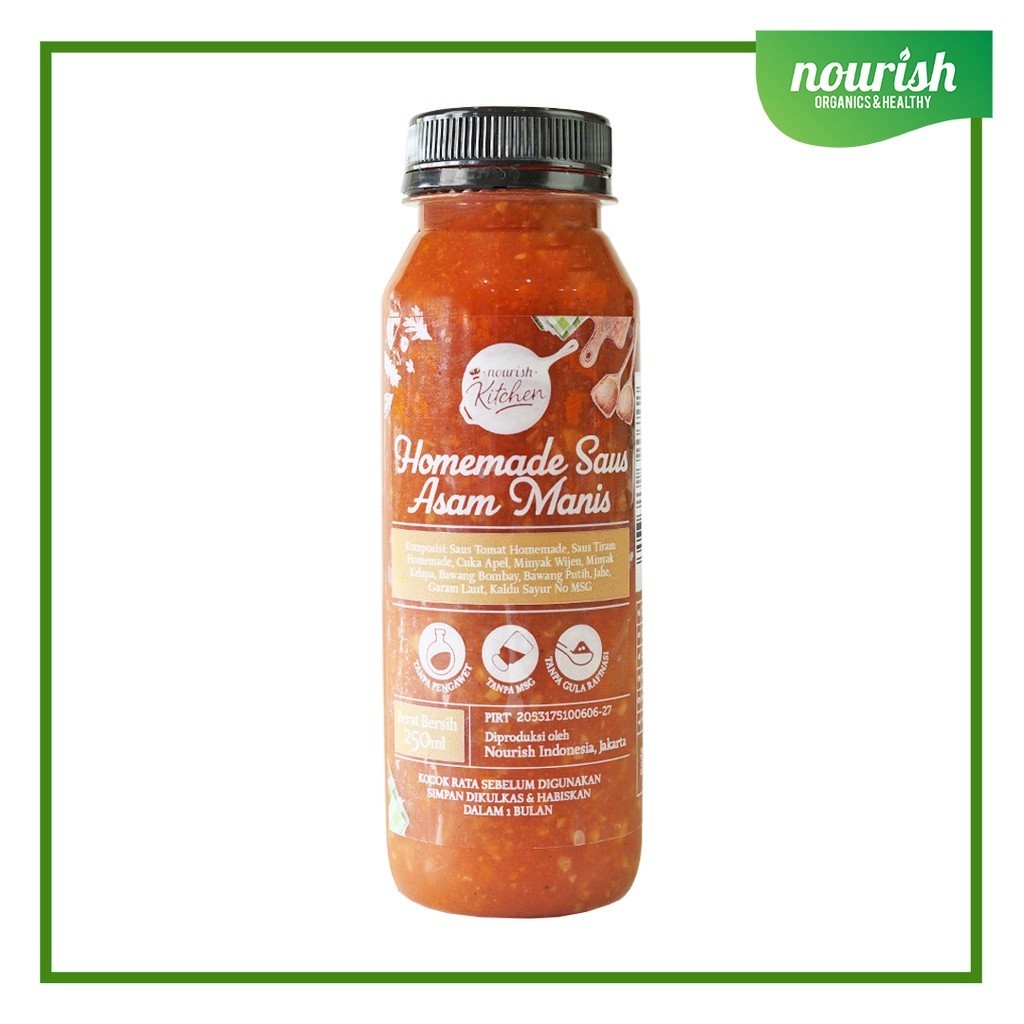 

Homemade Saus Asam Manis 250ml