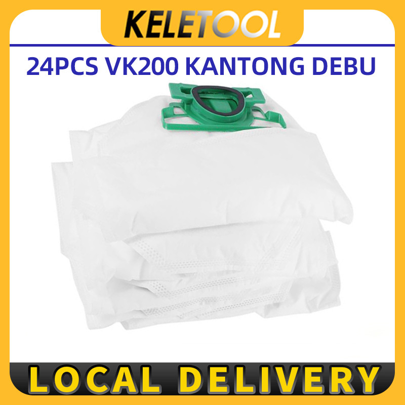 Boombastic ofc - VK200 dust bag / kantong debu 24 packs for Vorwerk Kobold VK200 dust bag FP200 dust