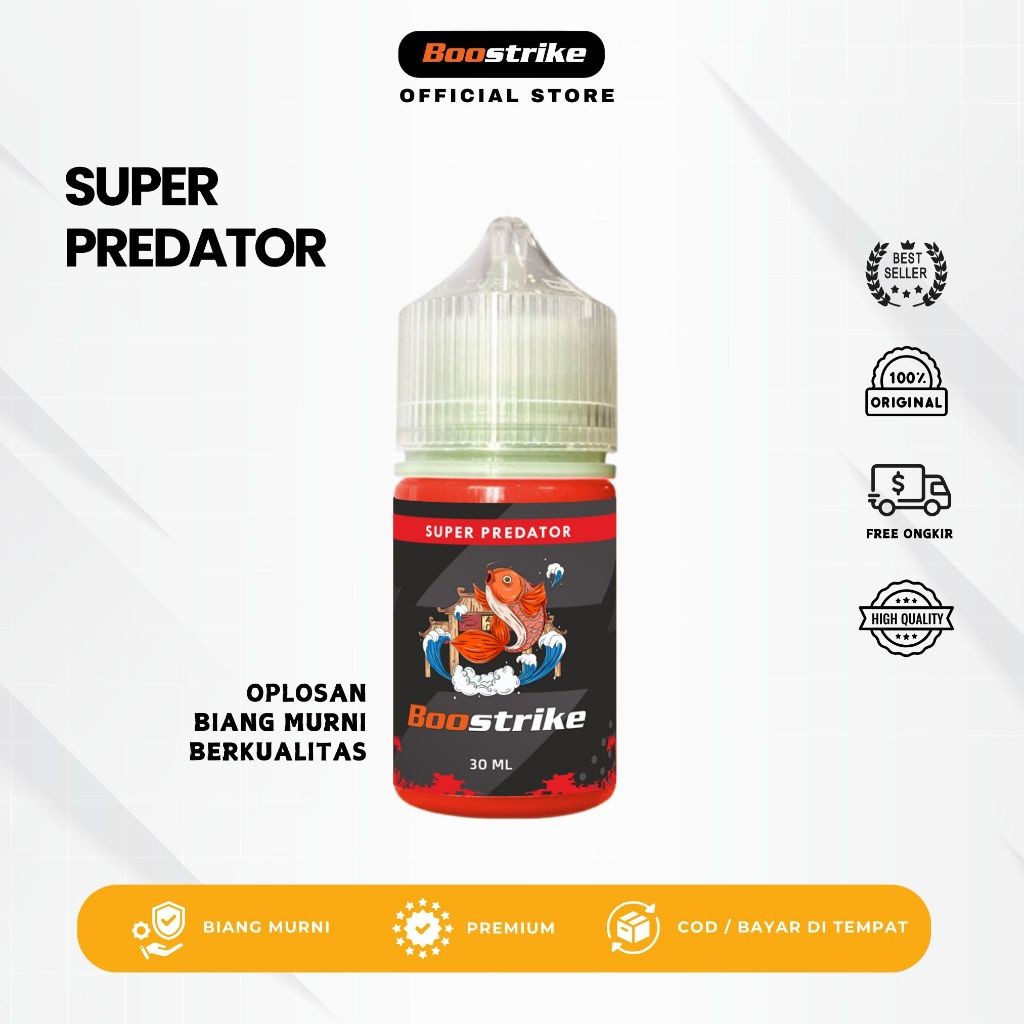 Essen Oplosan Umpan Mancing Ikan Baung Paling Jitu - Essen Boostrike Super Predator 30ml