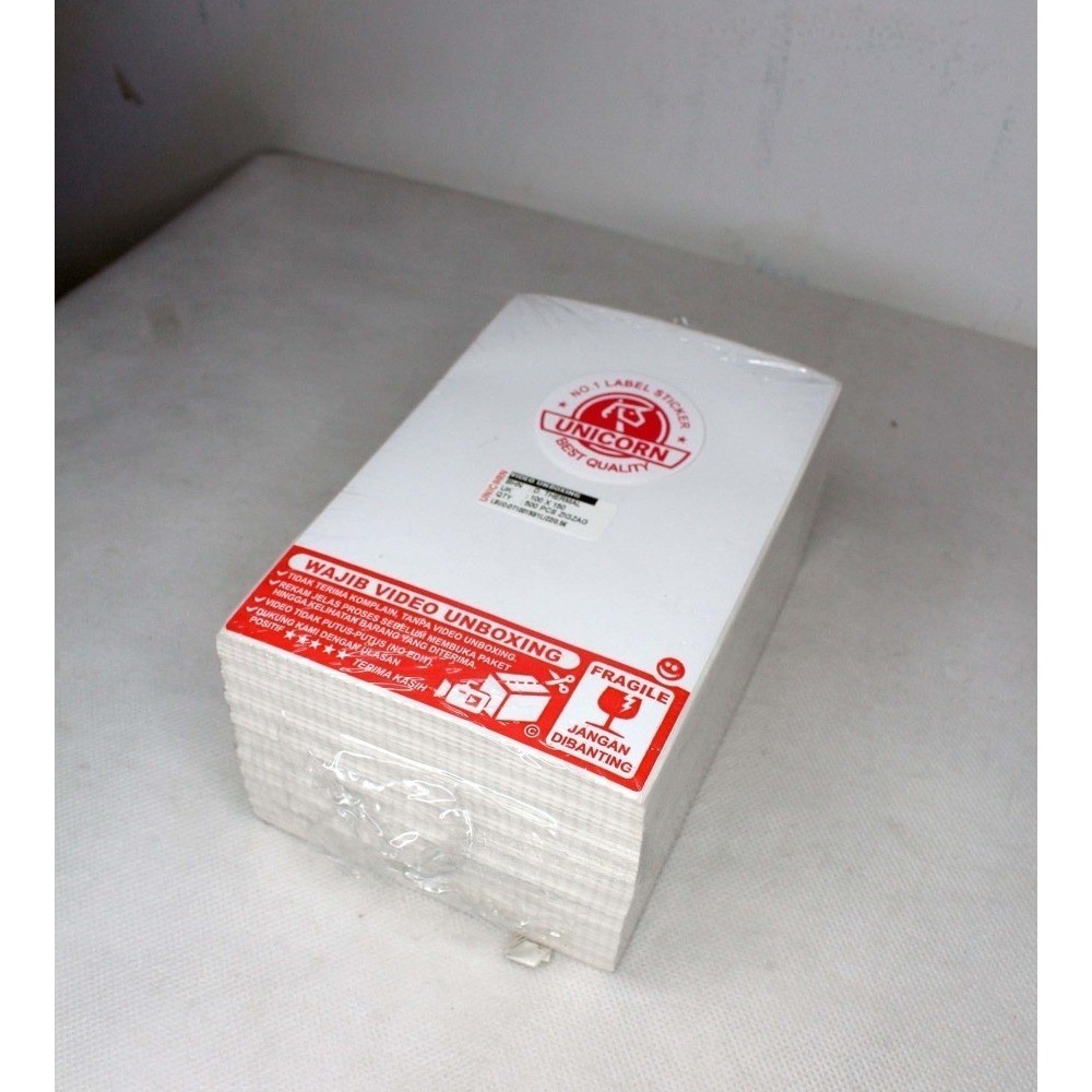 

Label Thermal Unicorn Best Resi Alamat Pengiriman 100x150mm - Stiker Video Unboxing