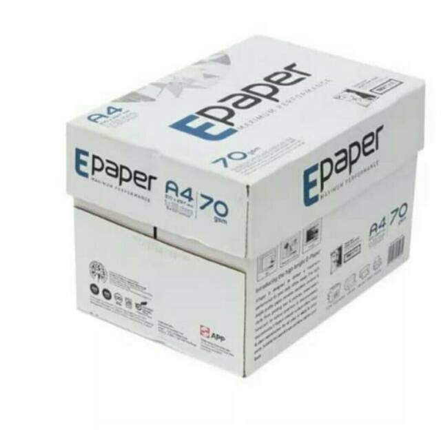 

Kertas HVS A4 Epaper 1 Box