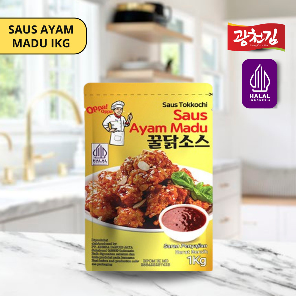 

KC. Saus Instan Saus Ayam Madu 1KgHONEY CHICKEN SAUCE 1Kg