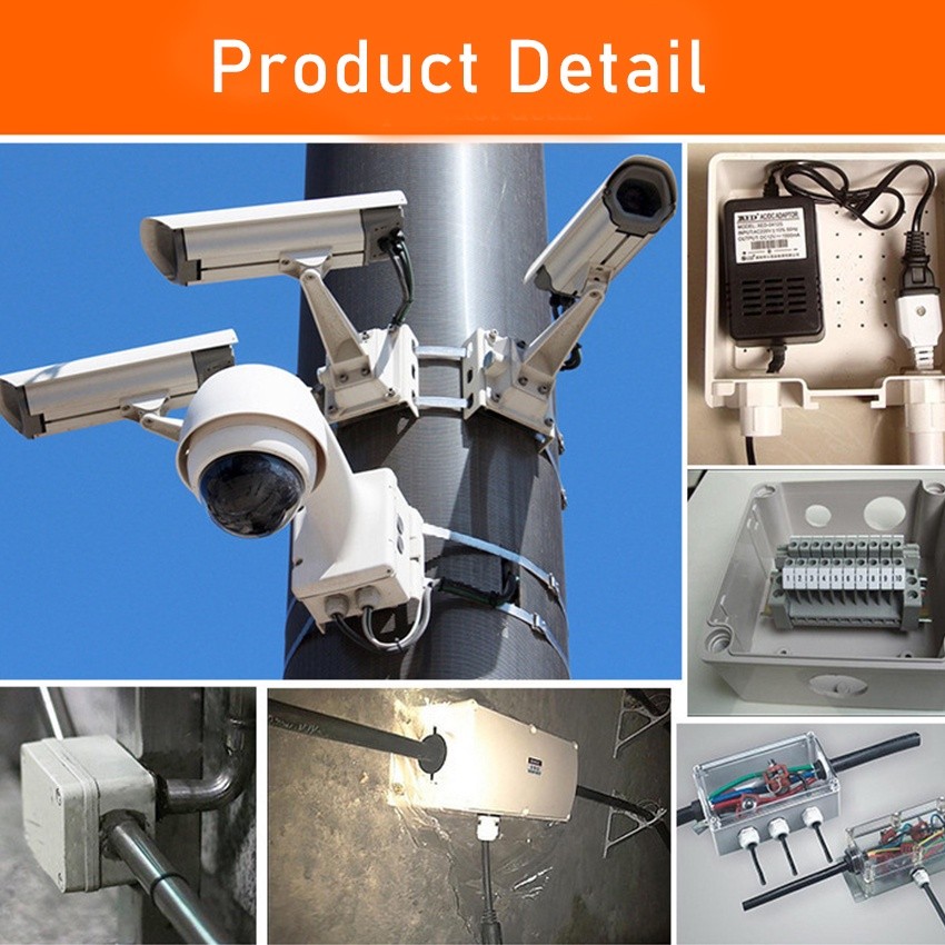 Panel box listrik IP65 waterproof Outdoor ABS Material