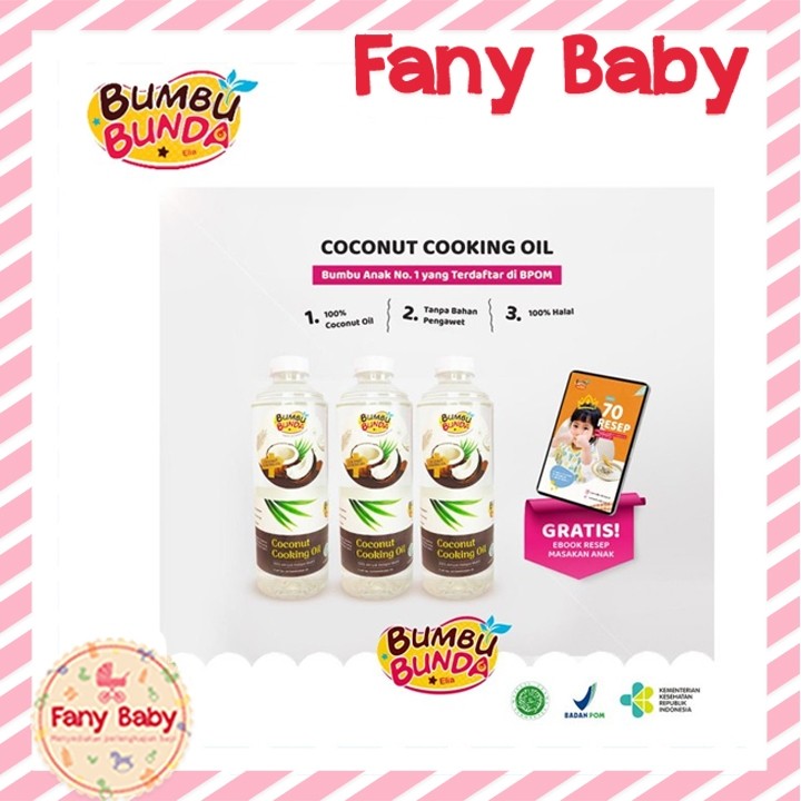 

BUMBU BUNDA ELIA COCONUT COOKING OIL 500ML