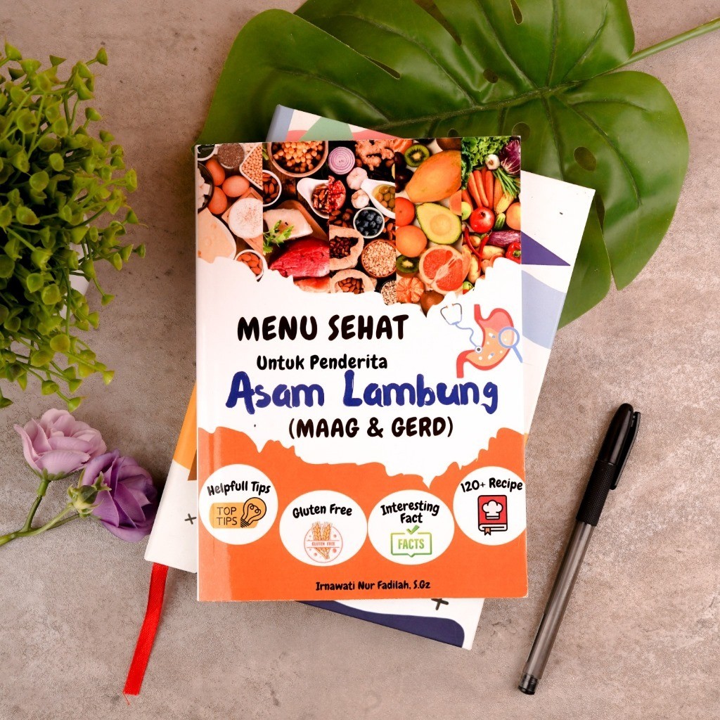Buku Menu Sehat Obat Penderita Asam Lambung Maag & GERD