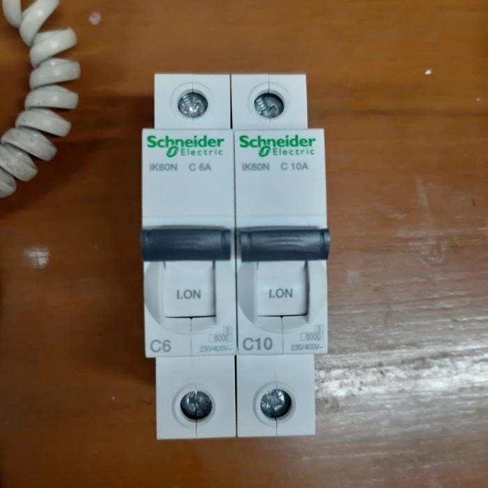 MCB SCHNEIDER 1 PHASE 10A 10 AMPERE MCB BREAKER SNEIDER 10AMPERE