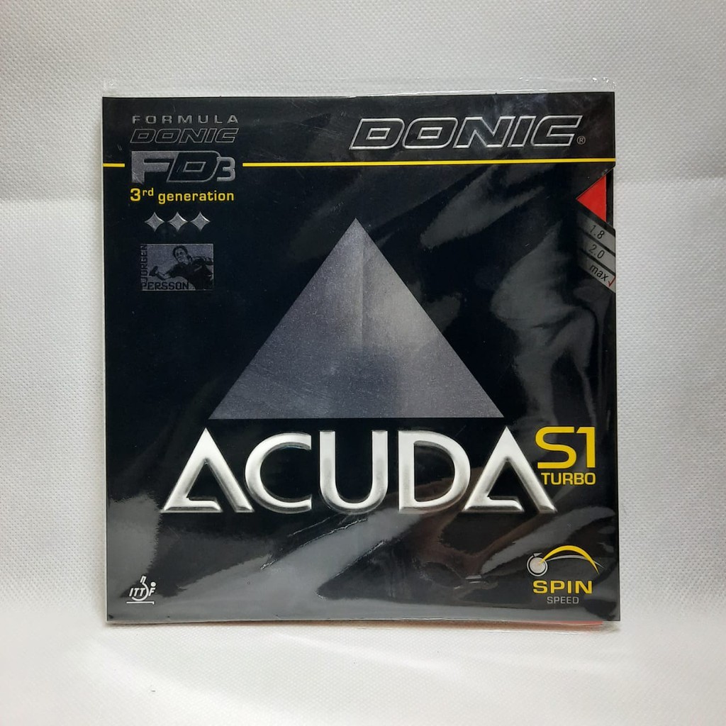 DONIC Acuda S1 Turbo Karet Pingpong Rubber Tenis Meja