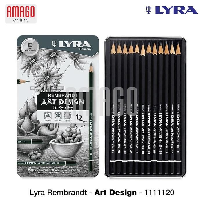 

Big Boss - Lyra - Rembrandt Art Design - 12 Pcs - Tin Box - 1111120
