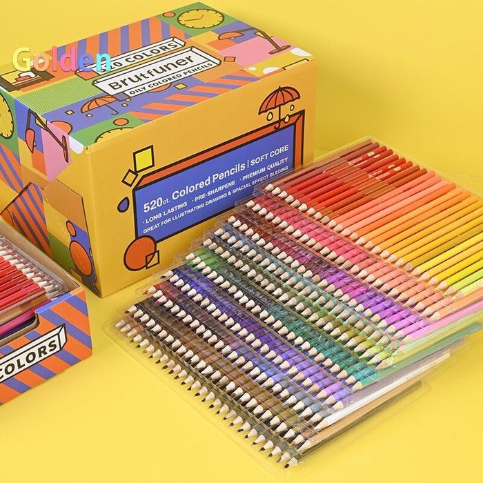 

Big Boss - Limited Edition Brutfuner 520 Colored Pencils Professional Set
