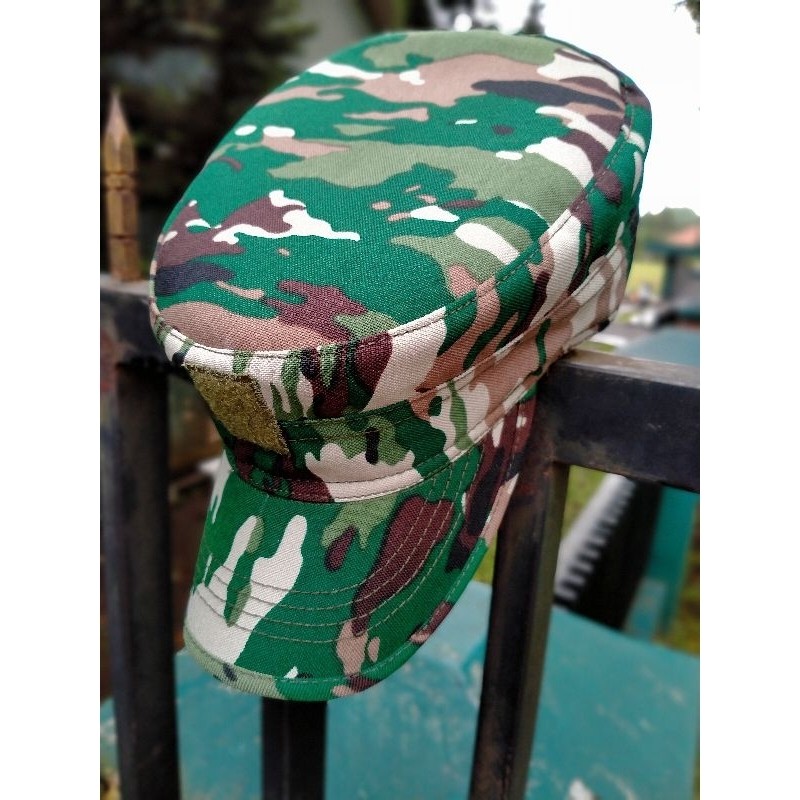 Topi Pet Nkri Matra Darat Bahan Velbed